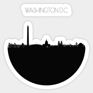 Washington DC Skyline V2 Sticker